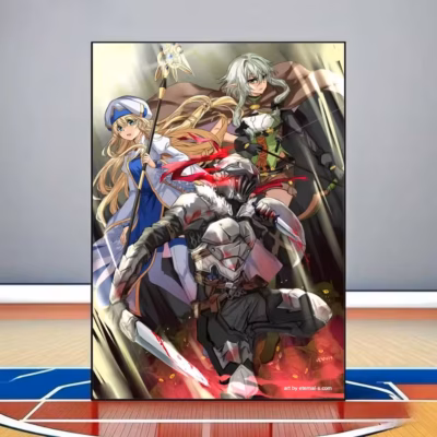 Goblin Slayer Armor Warrior Print Wall Art