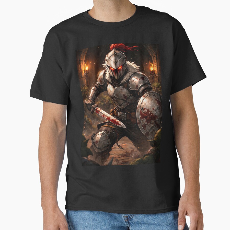 Goblin Slayer Short Sword And Shield T-shirt - Image 2