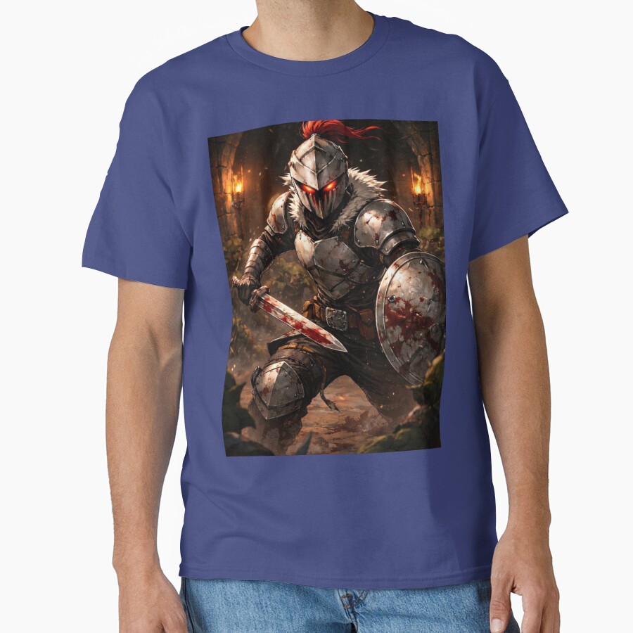 Goblin Slayer Short Sword And Shield T-shirt - Image 4