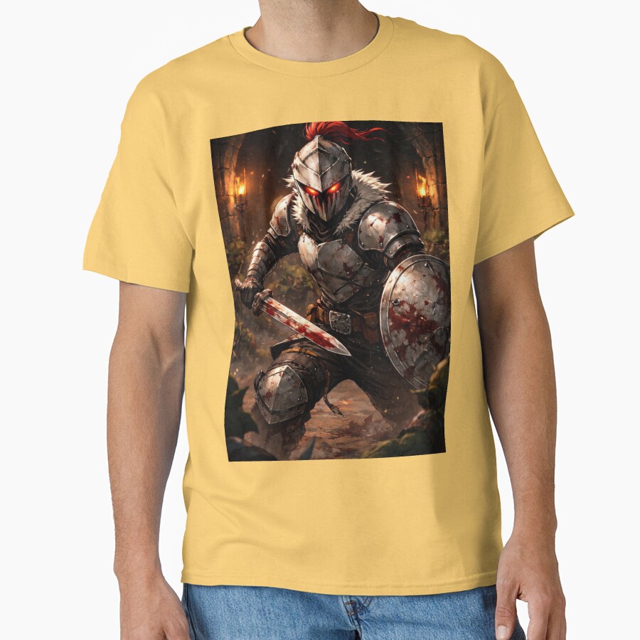 Goblin Slayer Short Sword And Shield T-shirt - Image 6