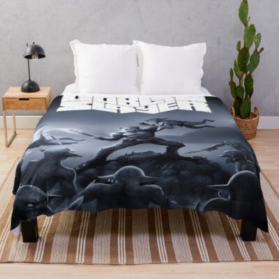 Goblin Slayer Doom Homage Throw Blanket
