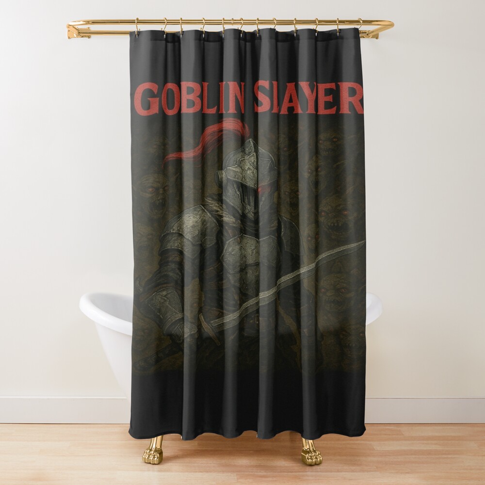 The Red Eyed Crusader Shower Curtain
