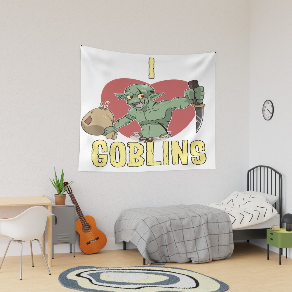 I 3 Goblins Modern Tapestry
