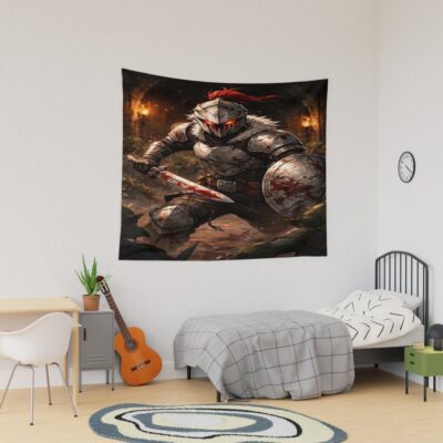 Goblin Slayer Short Sword And Shield Tapestry