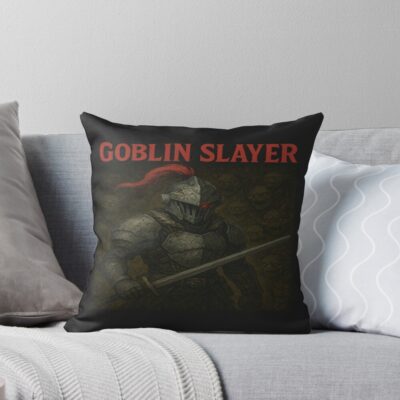 The Red Eyed Crusader Throw Pillow